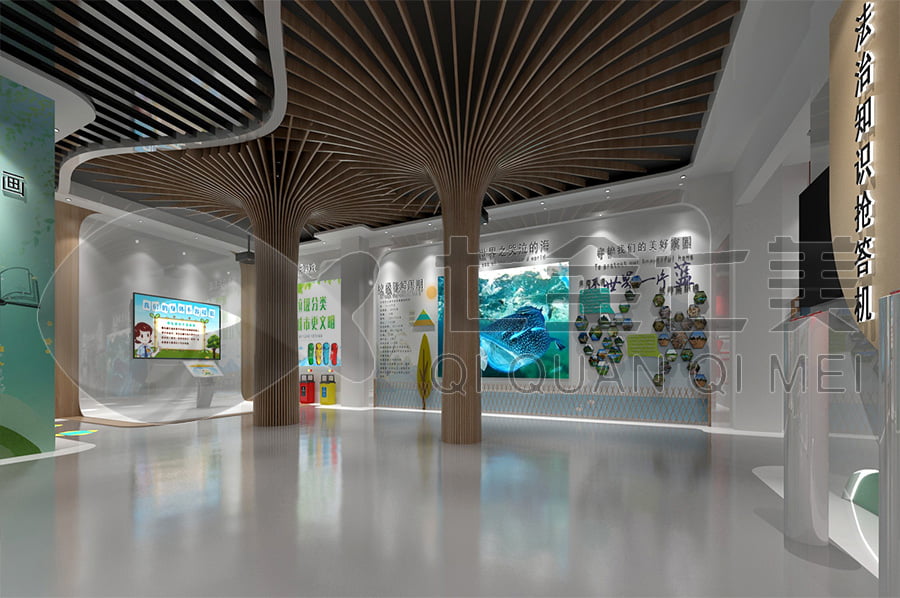 法制宣傳，教育展廳，普法宣傳展館，產(chǎn)品，公安局普法教育展館效果圖設計