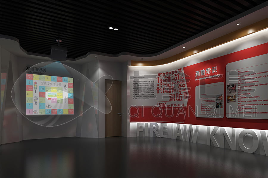 法制宣傳教育基地，展廳設(shè)計(jì)，青少年法治教育，多媒體互動(dòng)設(shè)備