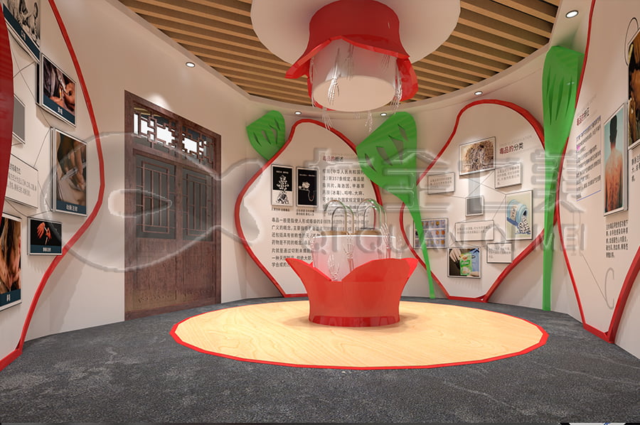 毒品預(yù)防教育、展廳設(shè)計(jì)、多媒體設(shè)備、青少年教育、禁毒警示