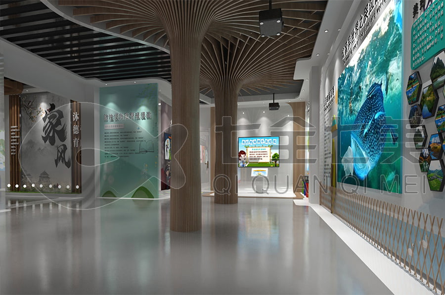 *青少年法治教育展館，法治文化教育基地設(shè)備，法院法治示范基地設(shè)計平面圖