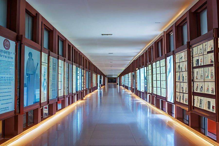 校史展館施工圖,中小學(xué)校史展廳策劃,高中校史館設(shè)計(jì)