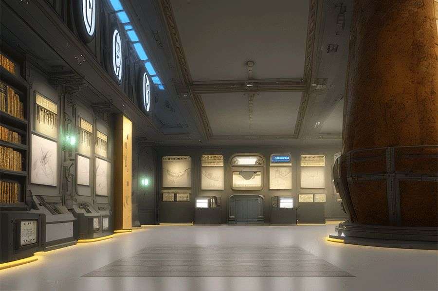 校史展館效果圖,二中校史展廳施工圖,職業(yè)技術(shù)學(xué)院校史展廳策劃