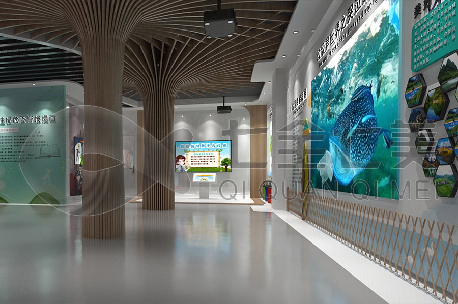 科技展廳施工,,