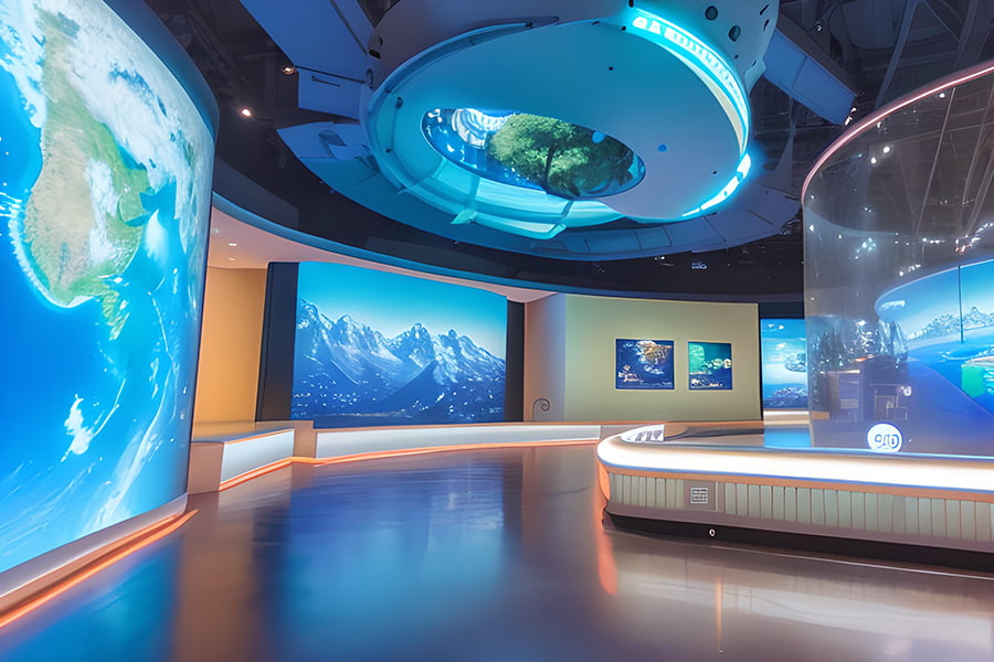 氣象展覽館施工