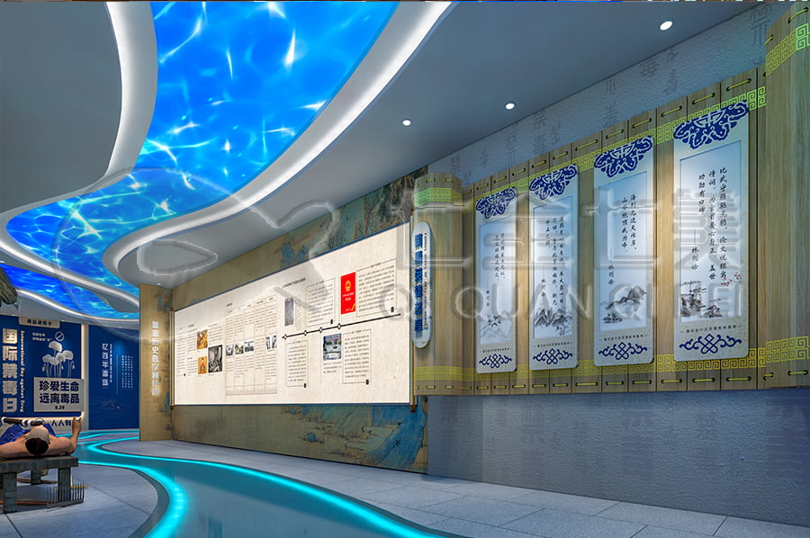 禁毒教育基地設(shè)計(jì)方案, 智慧禁毒防艾展廳施工, 禁毒防艾示范基地規(guī)劃設(shè)計(jì)公司