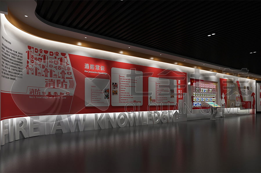 法制宣傳基地，普法教育館設計平面圖，法院法治館設計布局公司