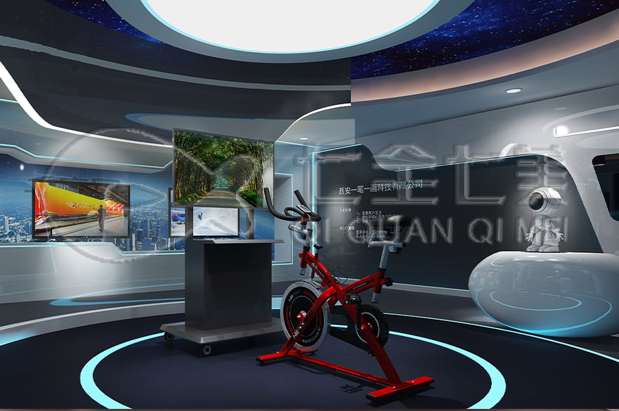 禁毒展廳效果圖，多媒體禁毒防艾基地施工，禁毒防艾宣傳基地設(shè)計(jì)布局